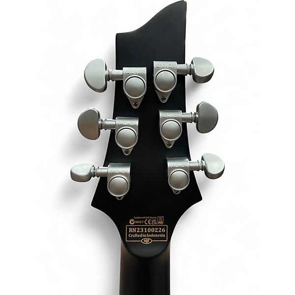 Used 2023 Schecter Guitar Research Diamond Series PT Gray Solid Body Electric Guitar