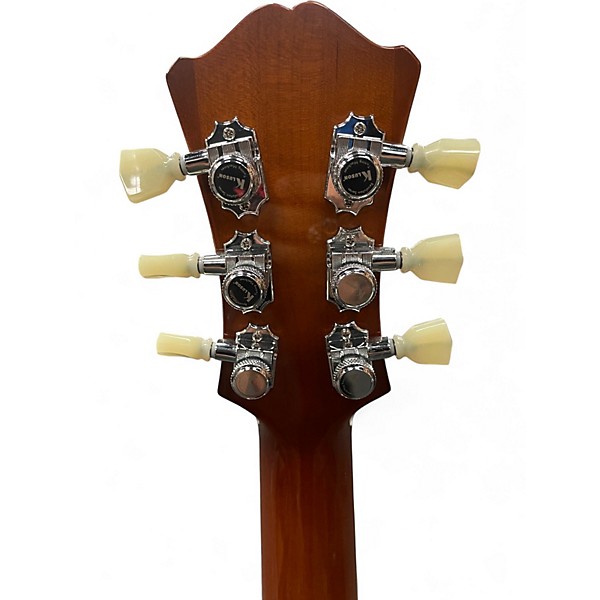 Used Eastman T486-GB Honey Burst Hollow Body Electric Guitar