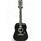 Used Martin johnny cash dx Black Acoustic Electric Guitar thumbnail