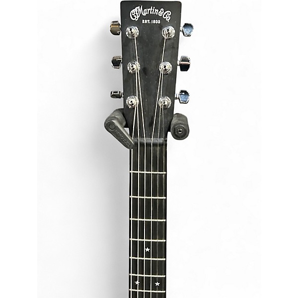 Used Martin johnny cash dx Black Acoustic Electric Guitar