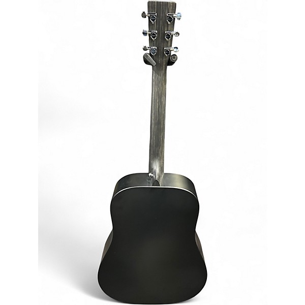 Used Martin johnny cash dx Black Acoustic Electric Guitar