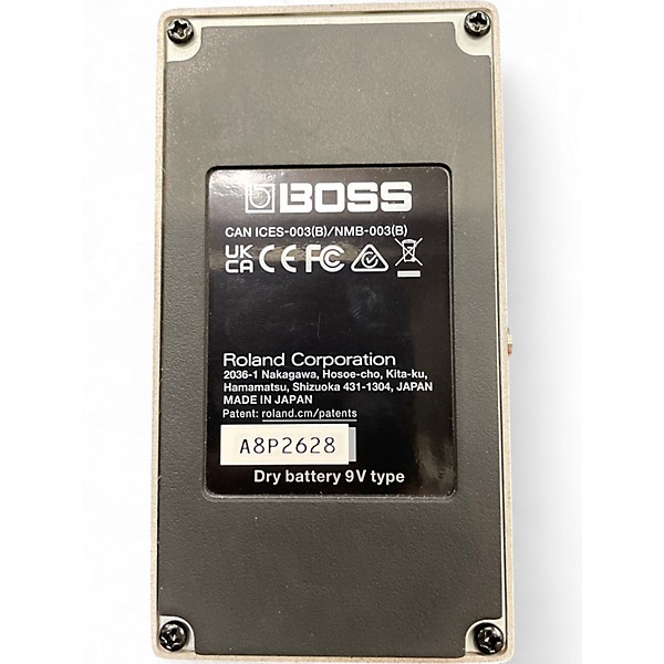 Used BOSS TU3W Waza Craft Chromatic Tuner Pedal