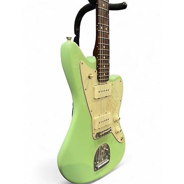 Used Fender Limited Edition American Professional Jazzmaster with Rosewo Seafoam Green Solid Body Electric Guitar