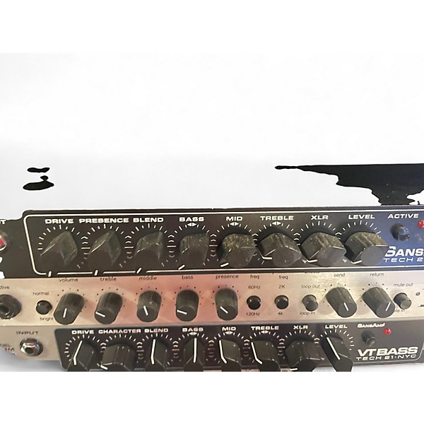 Used Tech 21 Sansamp RBI Rackmount Bass Preamp
