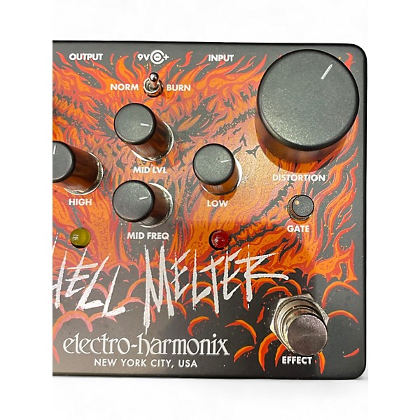 Used Electro-Harmonix Hell Melter Effect Pedal