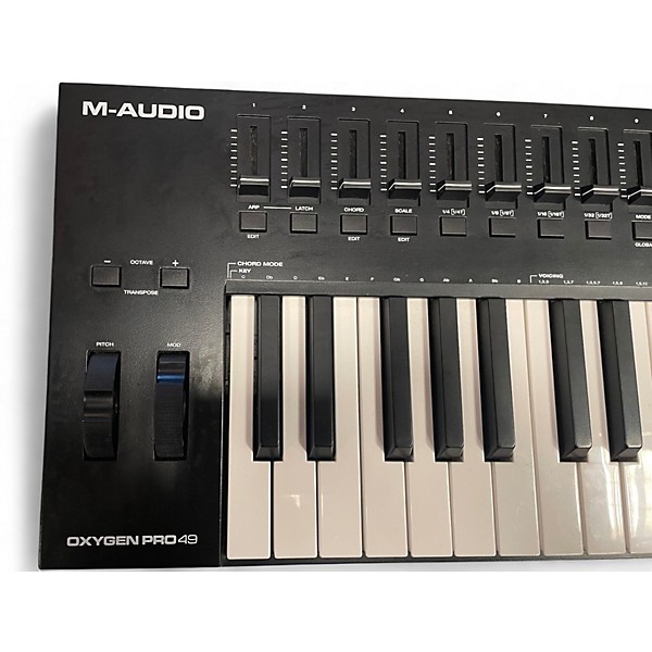 Used M-Audio Oxygen Pro 49 MIDI Controller