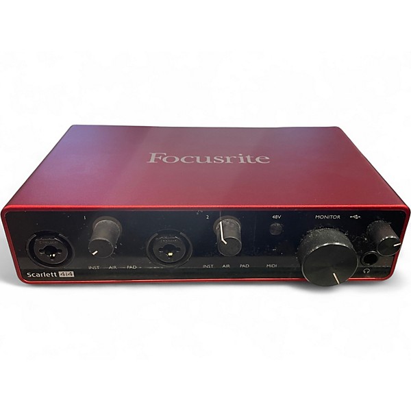 Used Focusrite Scarlett 4i4 Gen 3 Audio Interface