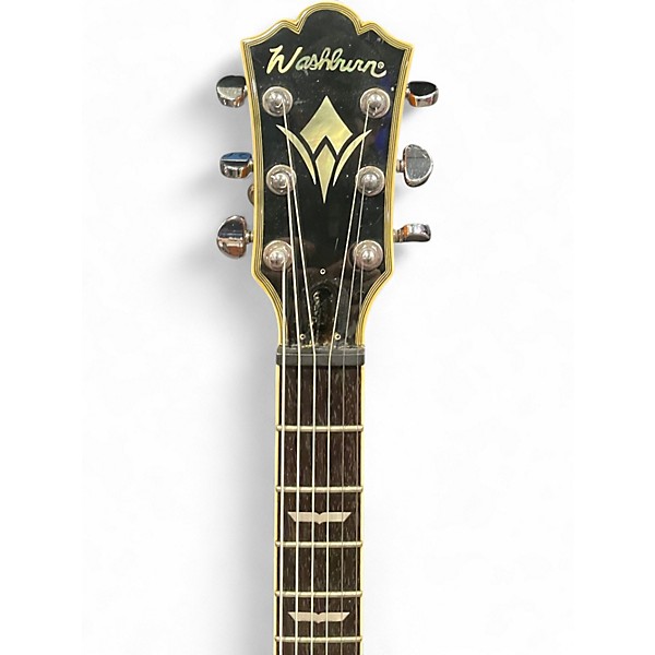 Used 2008 Washburn IDOL Trans Amber Solid Body Electric Guitar