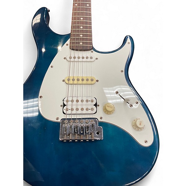 Used Peavey RAPTOR PLUS METALLIC GREEN Solid Body Electric Guitar