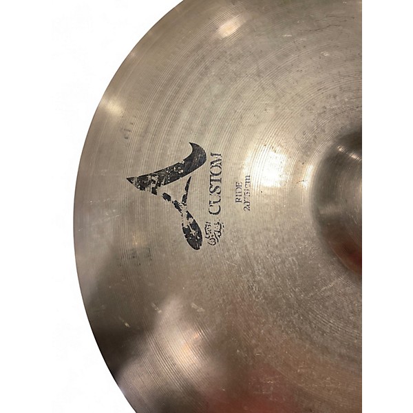 Used Zildjian 20in A Custom Ride Cymbal