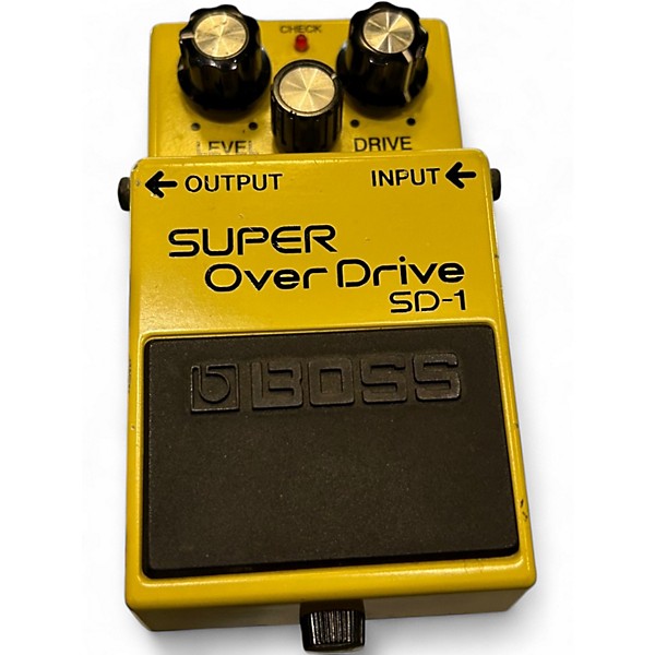 Used BOSS SD1 Super Overdrive Effect Pedal
