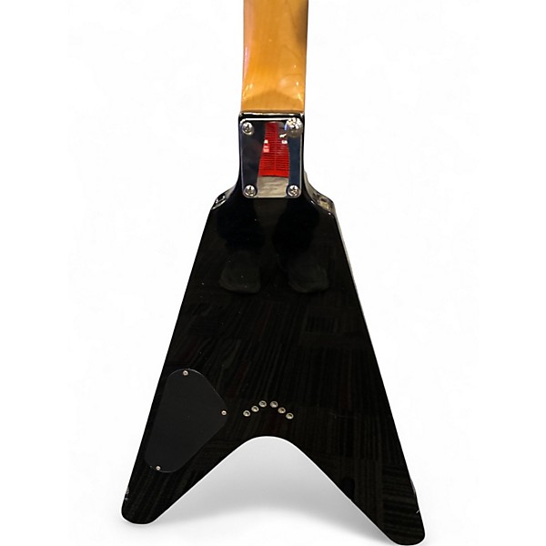 Used Dean VX FLYING V BLACK Solid Body Electric Guitar