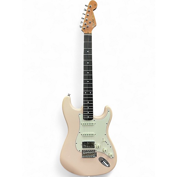 Used Partscaster Stratocaster Shell Pink Solid Body Electric Guitar