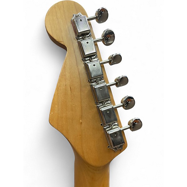 Used Partscaster Stratocaster Shell Pink Solid Body Electric Guitar