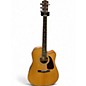 Used Fender DG-14SCE TF Natural Acoustic Electric Guitar thumbnail