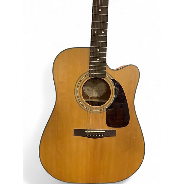 Used Fender DG-14SCE TF Natural Acoustic Electric Guitar