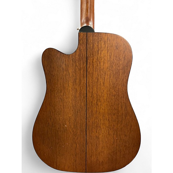 Used Fender DG-14SCE TF Natural Acoustic Electric Guitar