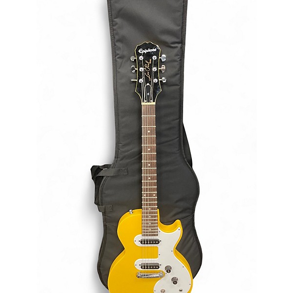 Used Epiphone Les Paul SL Yellow Solid Body Electric Guitar