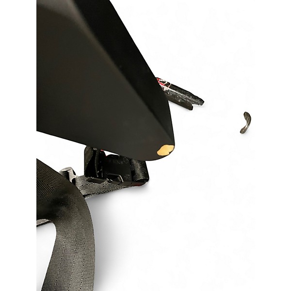 Used Schecter Guitar Research Damien V1 Black Solid Body Electric Guitar