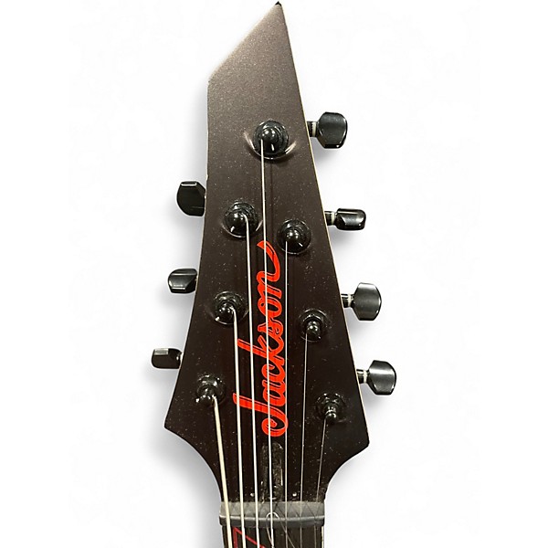 Used 2020 Jackson SLATXF7 Soloist 7 String Black Solid Body Electric Guitar