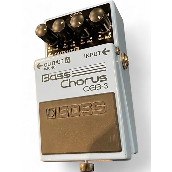 Used BOSS CEB3 Bass Chorus Bass Effect Pedal