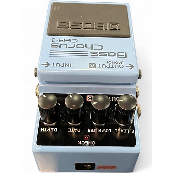 Used BOSS CEB3 Bass Chorus Bass Effect Pedal