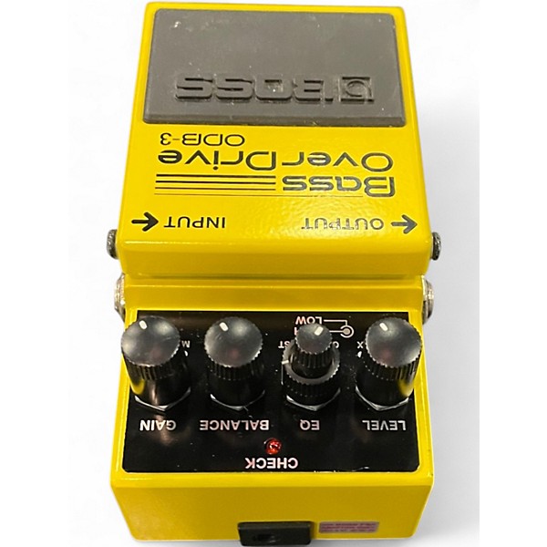 Used BOSS ODB3 Bass Overdrive Bass Effect Pedal