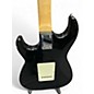 Used Silvertone St Style Black Solid Body Electric Guitar