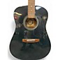 Used Alvarez RD12 Regent Series Dreadnought Black Acoustic Guitar