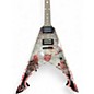 Used Dean BATTLE AXE Custom Graphic Solid Body Electric Guitar