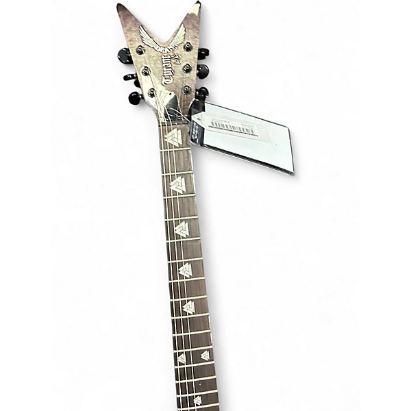 Used Dean BATTLE AXE Custom Graphic Solid Body Electric Guitar