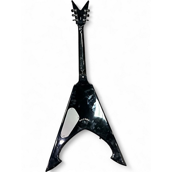 Used Dean BATTLE AXE Custom Graphic Solid Body Electric Guitar