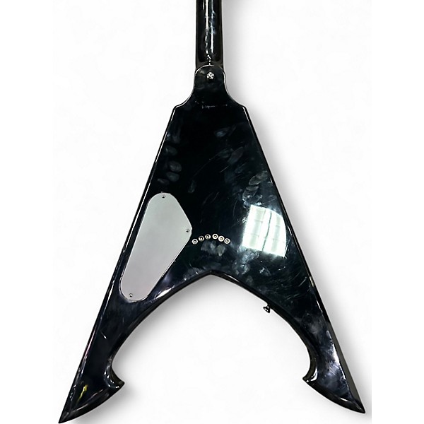 Used Dean BATTLE AXE Custom Graphic Solid Body Electric Guitar