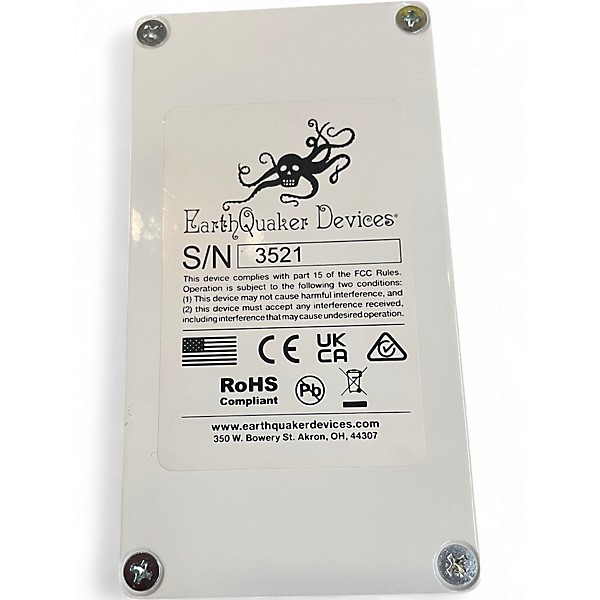 Used EarthQuaker Devices Dirt Transmitter Fuzz Effect Pedal