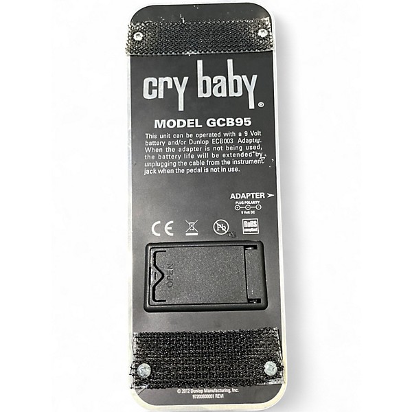 Used Dunlop CRY BABY GCB95 Effect Pedal