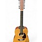 Used Martin X SERIES Natural 12 String Acoustic Electric Guitar thumbnail