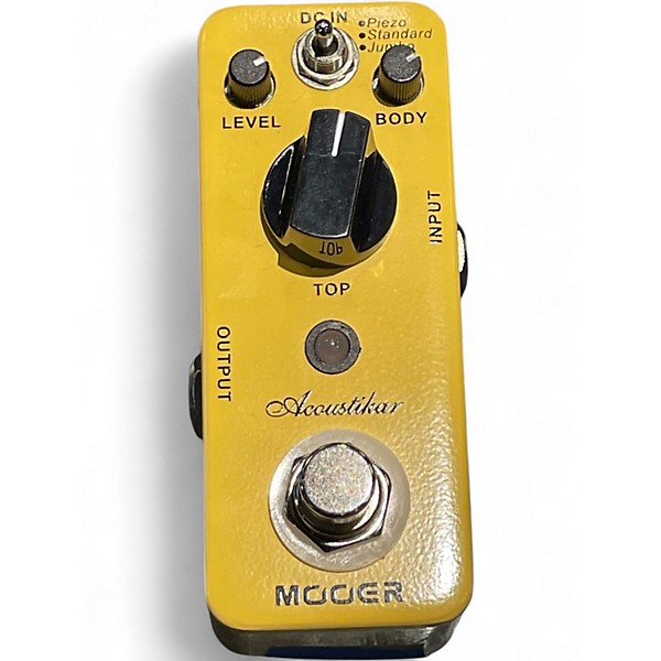 Used Mooer ACOUSTIKAR Effect Pedal