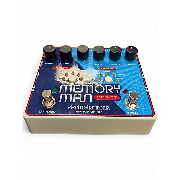 Used Electro-Harmonix DELUXE MEMORY MAN 1100-TT Effect Pedal