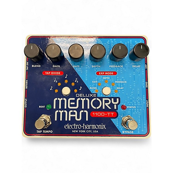 Used Electro-Harmonix DELUXE MEMORY MAN 1100-TT Effect Pedal