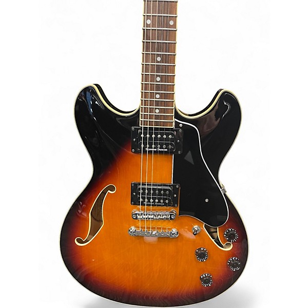 Used Ibanez AS73 Artcore Natural Hollow Body Electric Guitar