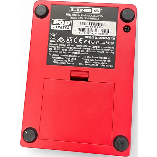 Used Line 6 Pocket Pod Express Amp Modeler Effect Processor