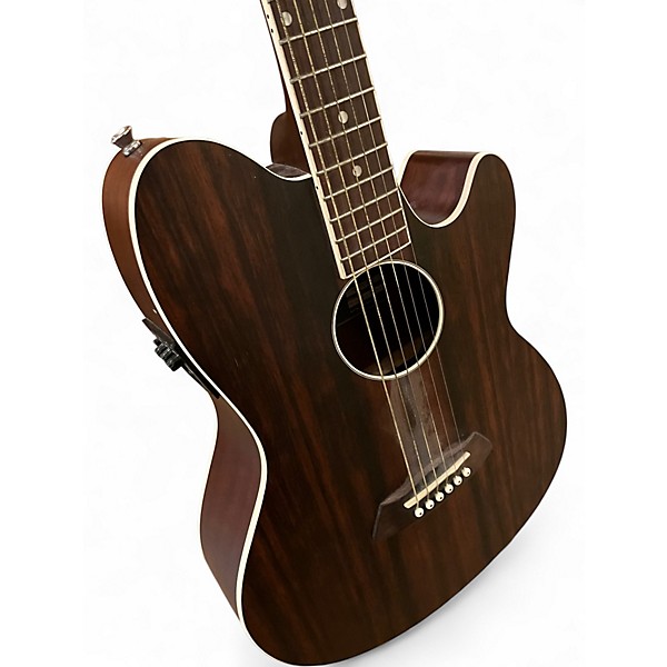 Used Ibanez TCY13E Atomic Pink Acoustic Guitar