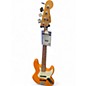 Used Fender player series Trans Orange Electric Bass Guitar thumbnail