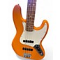 Used Fender player series Trans Orange Electric Bass Guitar