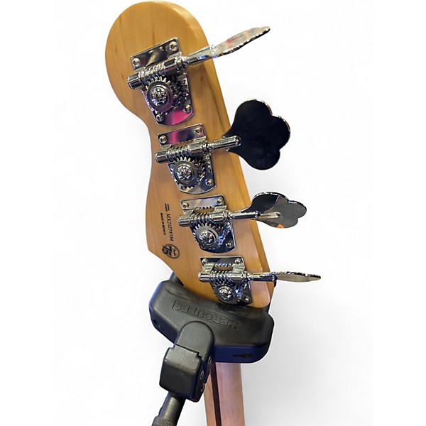 Used Fender player series Trans Orange Electric Bass Guitar