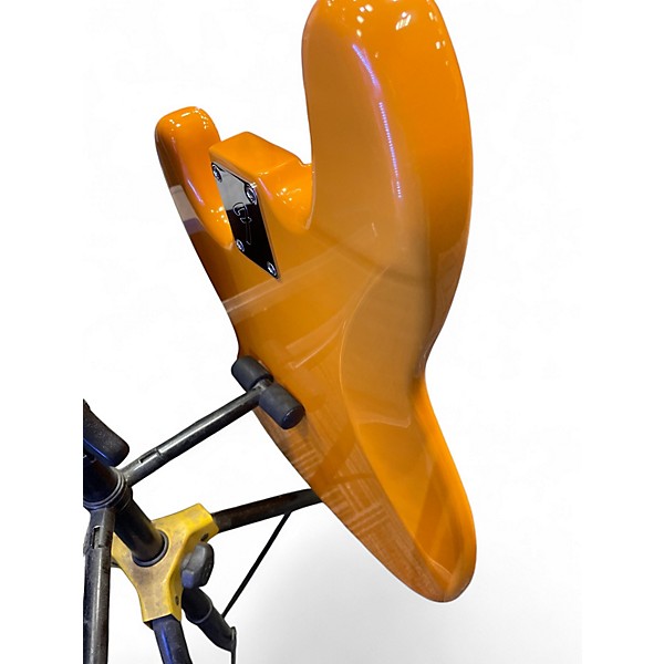 Used Fender player series Trans Orange Electric Bass Guitar