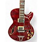 Used Ibanez AG85 Artcore transparent red Hollow Body Electric Guitar