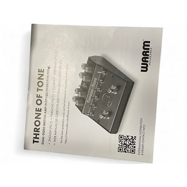 Used 2020s Warm Audio wa tot Effect Pedal