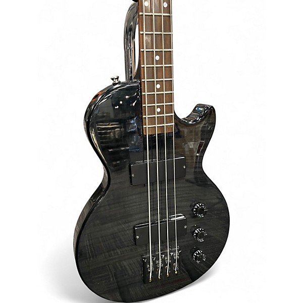 Used Epiphone LES PAUL SPECIAL BASS Trans Green Electric Bass Guitar