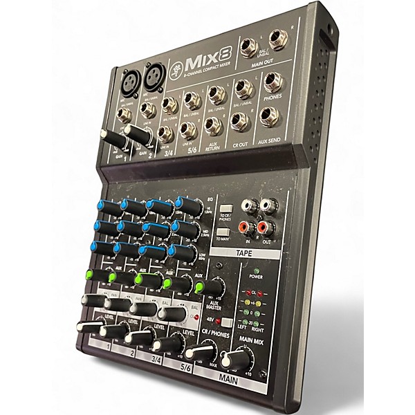 Used Mackie MIX8 Powered Mixer